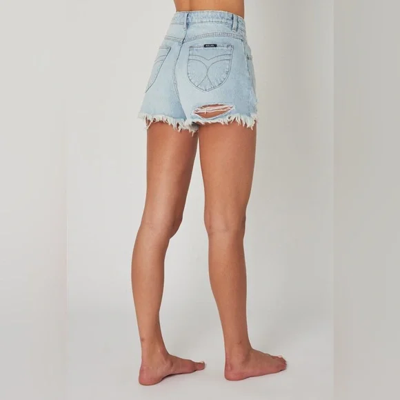 ROLLAS DUSTERS SHORT in LAYLA BLEACH (Size:31) - Picture 2 of 12